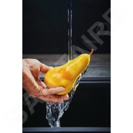 Franke Active New - Mitigeur d'évier FN 6110.071, avec douchette extractible, onyx 115.0653.384