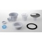 Aqualine Accessoires - Bonde pour receveur de douche, diamètre 90 mm, DN40, ABS/chrome PF408