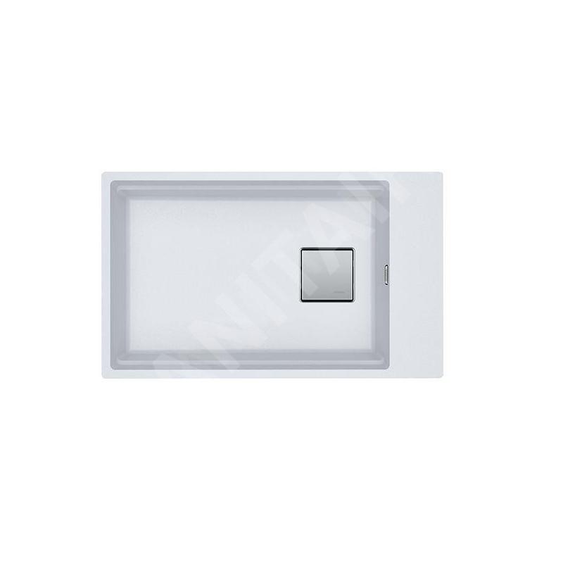 Franke Kubus 2 - Évier en fragranit KNG 110-62, 760x460 mm, blanc artic 125.0512.517 Franke Kubus 2 - Évier en fragranit KNG 110-62, 760x460 mm, blanc artic 125.0512.517