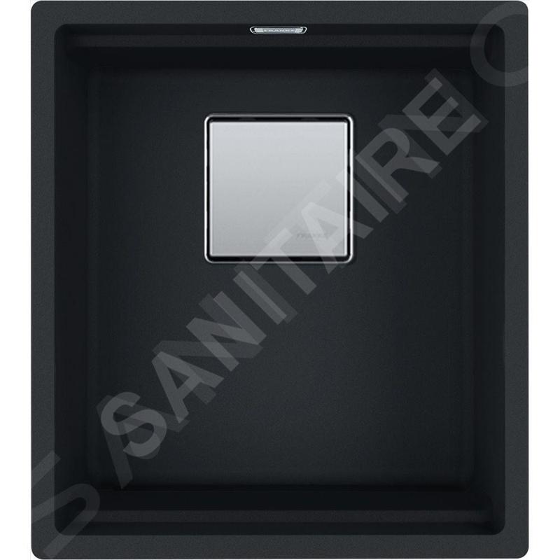 Franke Kubus 2 - Évier en fragranit KNG 110-37, 37x42 cm, noir mat 125.0670.899 Franke Kubus 2 - Évier en fragranit KNG 110-37, 37x42 cm, noir mat 125.0670.899