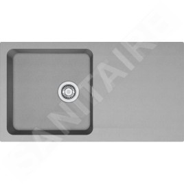 Franke Orion - Évier en tectonite OID 611, 940x510 mm, gris 114.0442.824