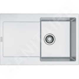 Franke Maris - Évier en fragranit MRG 611, 78x50 cm, blanc artic 114.0284.832