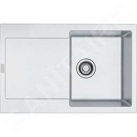 Franke Maris - Évier en fragranit MRG 611, 78x50 cm, blanc artic 114.0284.832
