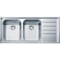 Franke Neptun - Évier en inox NEX 621/2, 1160x510 mm 101.0199.895 Franke Neptun - Évier en inox NEX 621/2, 1160x510 mm 101.0199.895