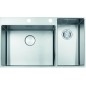 Franke Box Center - Évier BWX 220/620-54-27/2, 860x510 mm, inox 127.0538.259 Franke Box Center - Évier BWX 220/620-54-27/2, 860x510 mm, inox 127.0538.259