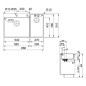 Franke Box Center - Évier BWX 220/620-54-27/2, 860x510 mm, inox 127.0538.259 Franke Box Center - Évier BWX 220/620-54-27/2, 860x510 mm, inox 127.0538.259