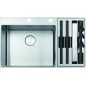 Franke Box Center - Évier BWX 220/620-54-27/2, 860x510 mm, inox 127.0538.259 Franke Box Center - Évier BWX 220/620-54-27/2, 860x510 mm, inox 127.0538.259