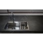 Franke Box Center - Évier BWX 220/620-54-27/2, 860x510 mm, inox 127.0538.259 Franke Box Center - Évier BWX 220/620-54-27/2, 860x510 mm, inox 127.0538.259