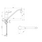 Ideal Standard Cerabase - Robinetterie d’évier, BlueStart, chrome BD432AA