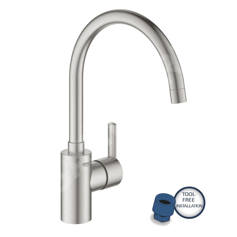 Grohe Feel - Mitigeur d'évier, supersteel 32670DC2