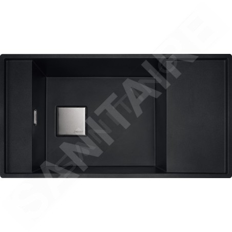 Franke Fresno - Évier en fragranit FSG 211, 860x458 mm, onyx 135.0539.538