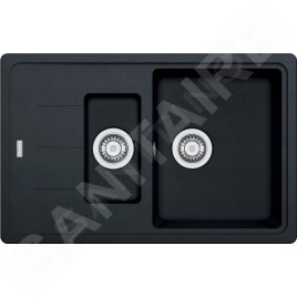 Franke Basis - Évier en fragranit BFG 651-78, 780x500 mm, onyx 114.0285.215