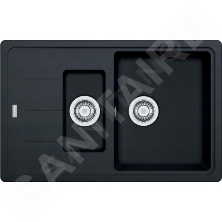 Franke Basis - Évier en fragranit BFG 651-78, 780x500 mm, onyx 114.0285.215