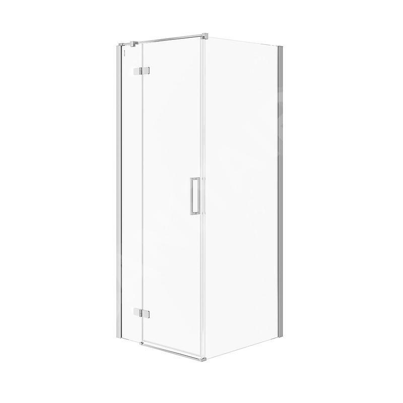 Cersanit Jota - Cabine de douche 80x80 cm, gauche, chrome/verre clair S160-005