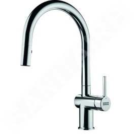 Franke Active - Mitigeur d'évier FN 4090.031, avec douchette extractible, chrome 115.0653.401