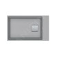 Franke Kubus 2 - Évier en fragranit KNG 110-62, 760x460 mm, pierre gris 125.0512.518 Franke Kubus 2 - Évier en fragranit KNG 110-62, 760x460 mm, pierre gris 125.0512.518