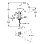 Grohe Eurosmart Cosmopolitan - Mitigeur d'évier 3284320E