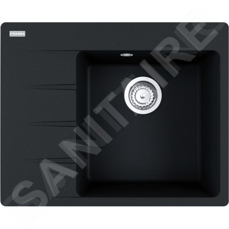 Franke Centro - Évier en Fragranite CNG 611-62 TL / 7, 62x50 cm, onyx 114.0637.492