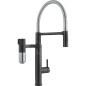 Franke Mitigeurs filtrants - Vital Tap mitigeur d’évier avec filtration d’eau intégrée, bec flexible et douchette, noir Franke Mitigeurs filtrants - Vital Tap mitigeur d’évier avec filtration d’eau intégrée, bec flexible et douchette, noir