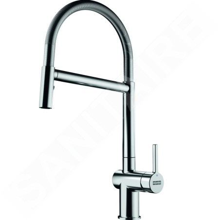 Franke Active - Mitigeur d'évier FN 3407.031, avec bras flexible, chrome 115.0653.407