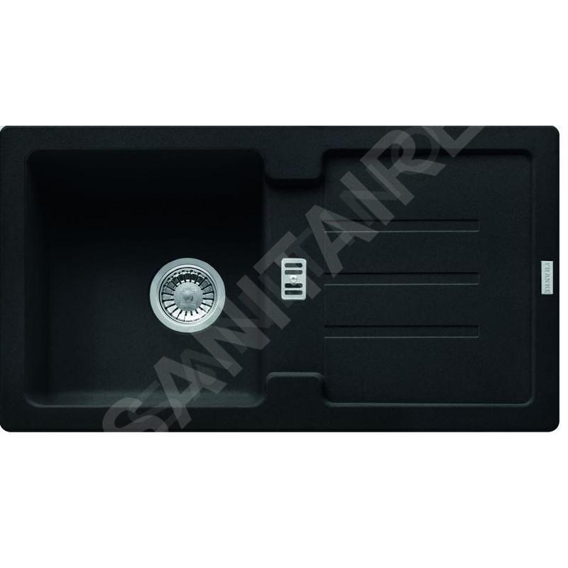 Franke Strata - Évier en fragranit STG 614-78, 780x435 mm, noir mat 114.0661.517 Franke Strata - Évier en fragranit STG 614-78, 780x435 mm, noir mat 114.0661.517