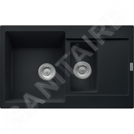 Franke Maris - Évier en Fragranite MRG 651-78, 780x500 mm, noir mat 114.0637.579