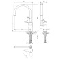 Ideal Standard Cerabase - Robinetterie d’évier, BlueStart, chrome BD050AA
