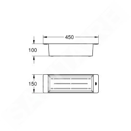 Grohe Accessoires - Egouttoir pour éviers, inox brossé 40852SD0