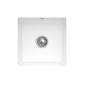 Villeroy & Boch Subway 50 - Évier en céramique 44x44 cm, CeramicPlus, Stone White 332501RW