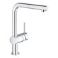 Grohe Éviers - Ensemble évier K500 et mitigeur Minta, inox brossé / chrome 31573SD1