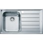 Franke Neptun - Évier en inox NEX 611/2, 860x510 mm 101.0120.271 Franke Neptun - Évier en inox NEX 611/2, 860x510 mm 101.0120.271