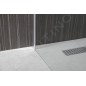 Aqualine Walk-In - Paroi de douche 1000x1900 mm, verre clair WI101