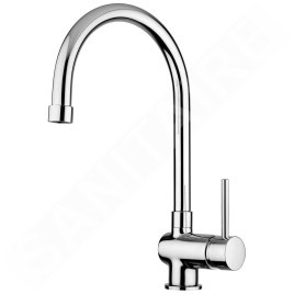 Paffoni Stick - Mitigeur d’évier avec douchette extractible, chrome SK185CR