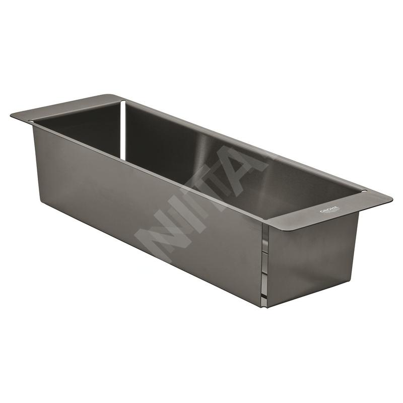 Grohe Accessoires - Egouttoir pour évier, Hard Graphite brossé 40853AL0