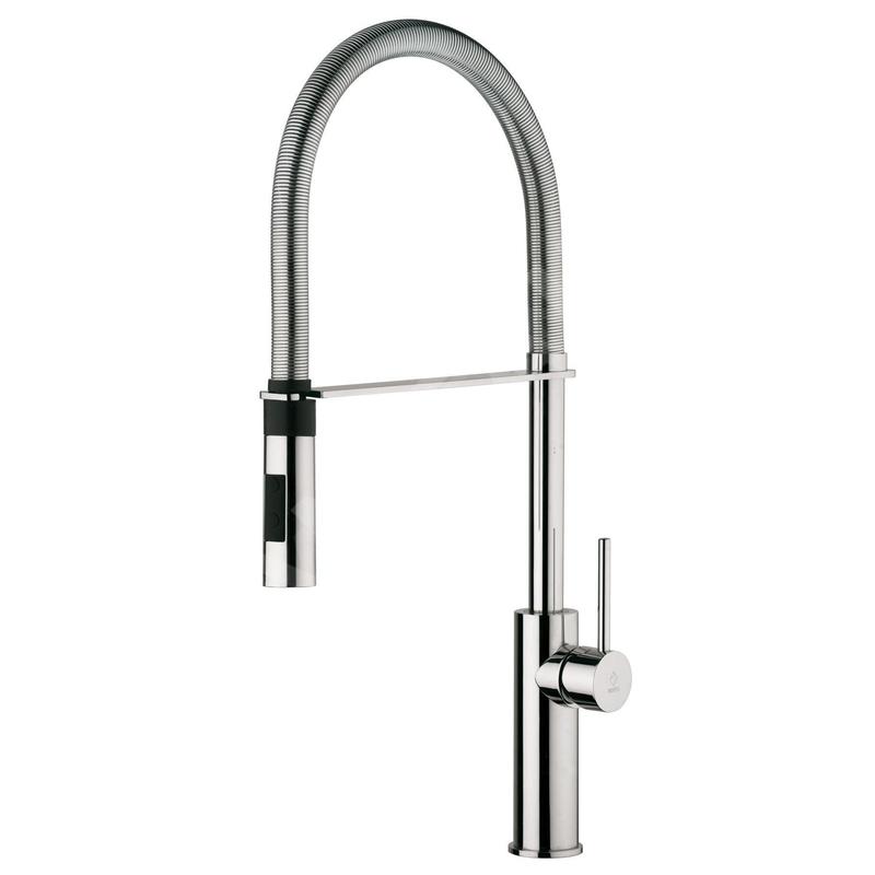 Paffoni Light - Mitigeur d’évier avec bec flexible, chrome LIG179CR