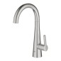Grohe Zedra - Robinet d'évier, eau froide avec fonction filtrante, supersteel 30026DC2 Grohe Zedra - Robinet d'évier, eau froide avec fonction filtrante, supersteel 30026DC2
