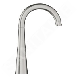Grohe Zedra - Robinet d'évier, eau froide avec fonction filtrante, supersteel 30026DC2