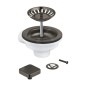 Grohe Garnitures de vidage - Kit de vidage d'évier, Hard Graphite brossé 40400AL0