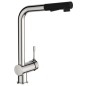 Ideal Standard Ceralook - Robinetterie d’évier avec douchette extractible, acier allié BC178GN