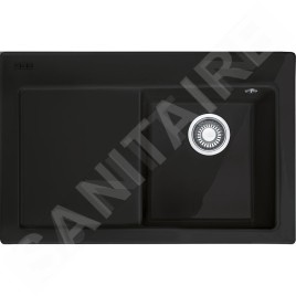 Franke Mythos - Évier en céramique MTK 611-78/7, 780x510 mm, Anthrazit matt 124.0433.440