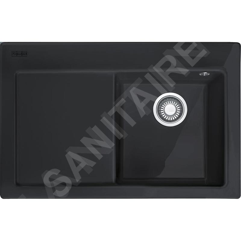 Franke Mythos - Évier en céramique MTK 611-78/7, 780x510 mm, Onyx 124.0433.433 Franke Mythos - Évier en céramique MTK 611-78/7, 780x510 mm, Onyx 124.0433.433