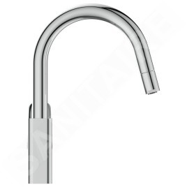 Ideal Standard CeraPlan - Mitigeur d'évier avec bec extractible, chrome BD337AA