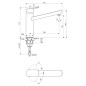 Ideal Standard CeraPlan - Mitigeur d'évier, chrome BD311AA