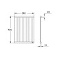 Grohe Accessoires - Grille d'égouttage 49x35 cm, inox brossé 40854SD0