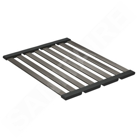 Grohe Accessoires - Grille d'égouttage 45x35 cm, Hard Graphite brossé 40856AL0