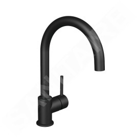Jika Mio Style - Mitigeur d'évier, Cold Start, noir mat H3512F17162601