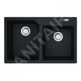 Franke Urban - Évier en fragranit UBG 611-78, 780x500 mm, onyx 114.0700.118
