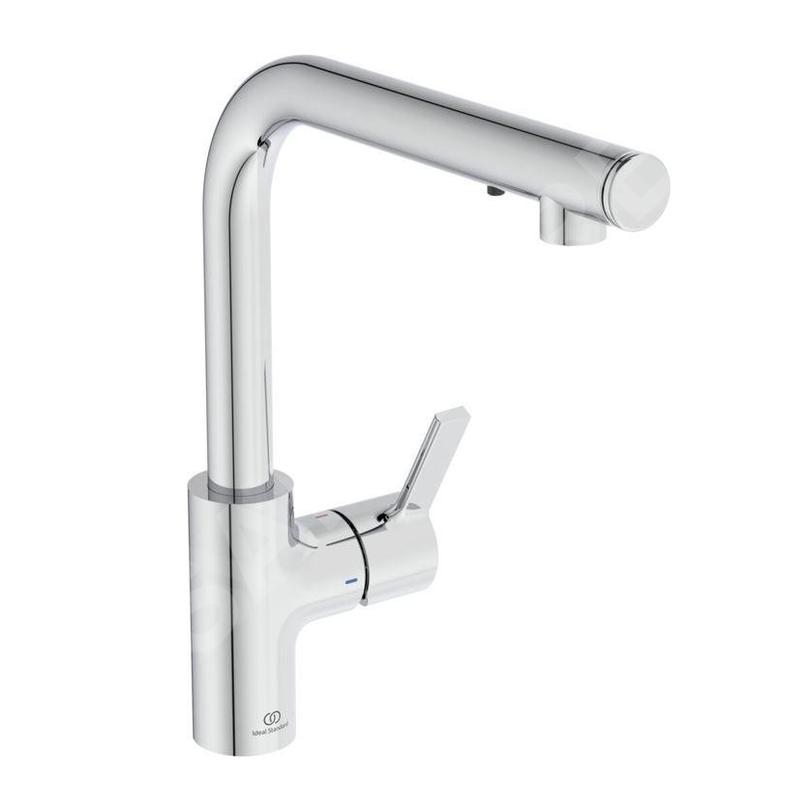 Ideal Standard Gusto - Mitigeur d'évier avec distributeur de savon, chrome A7817AA