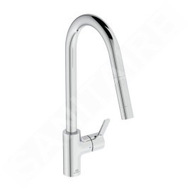 Ideal Standard Gusto - Mitigeur d’évier avec bec extractible, chrome BD414AA