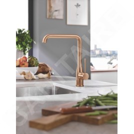 Grohe Essence - Mitigeur d’évier, Warm Sunset brossé 30270DL0